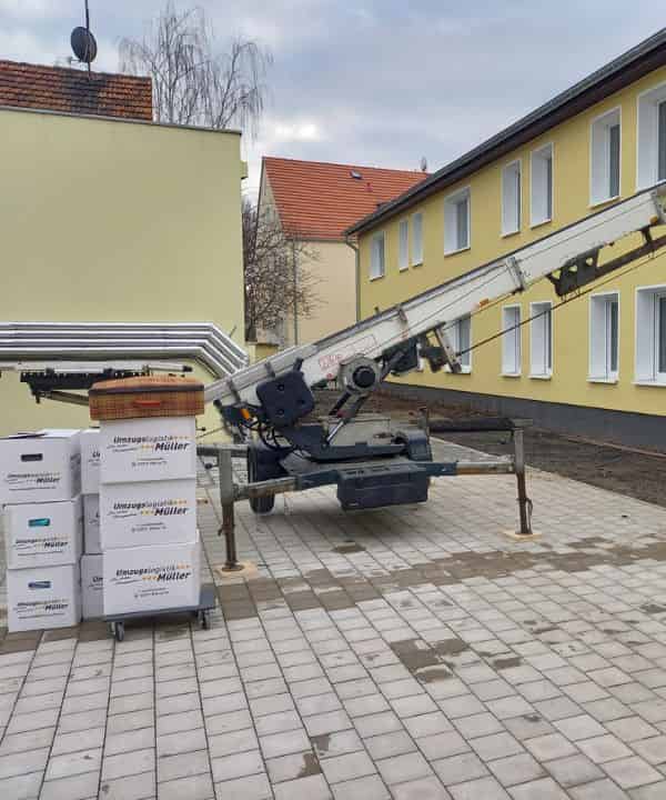 Möbellift in Offenburg Büroumzug